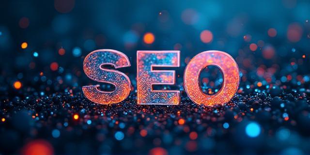 Blog post image: Abstract image for SEO future blog post